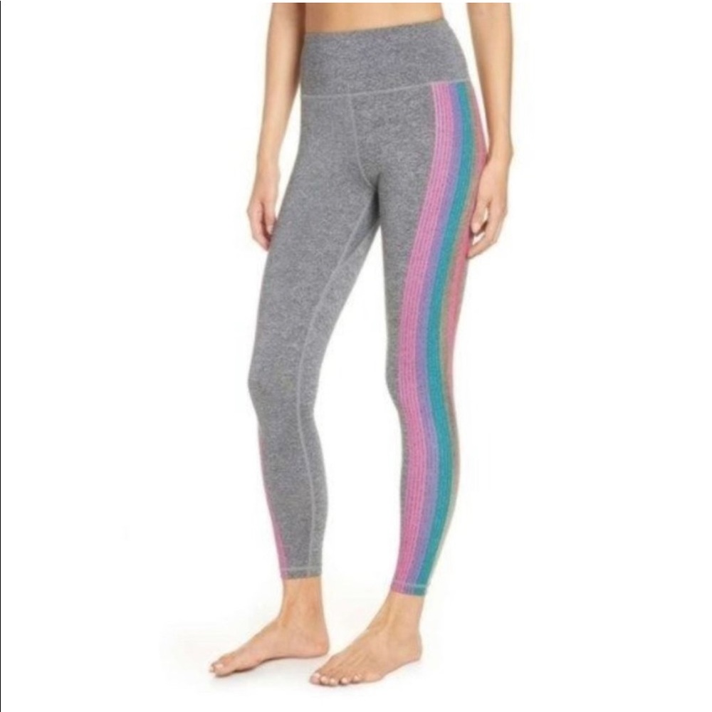 Spiritual Gangster rainbow leggings. Brand new